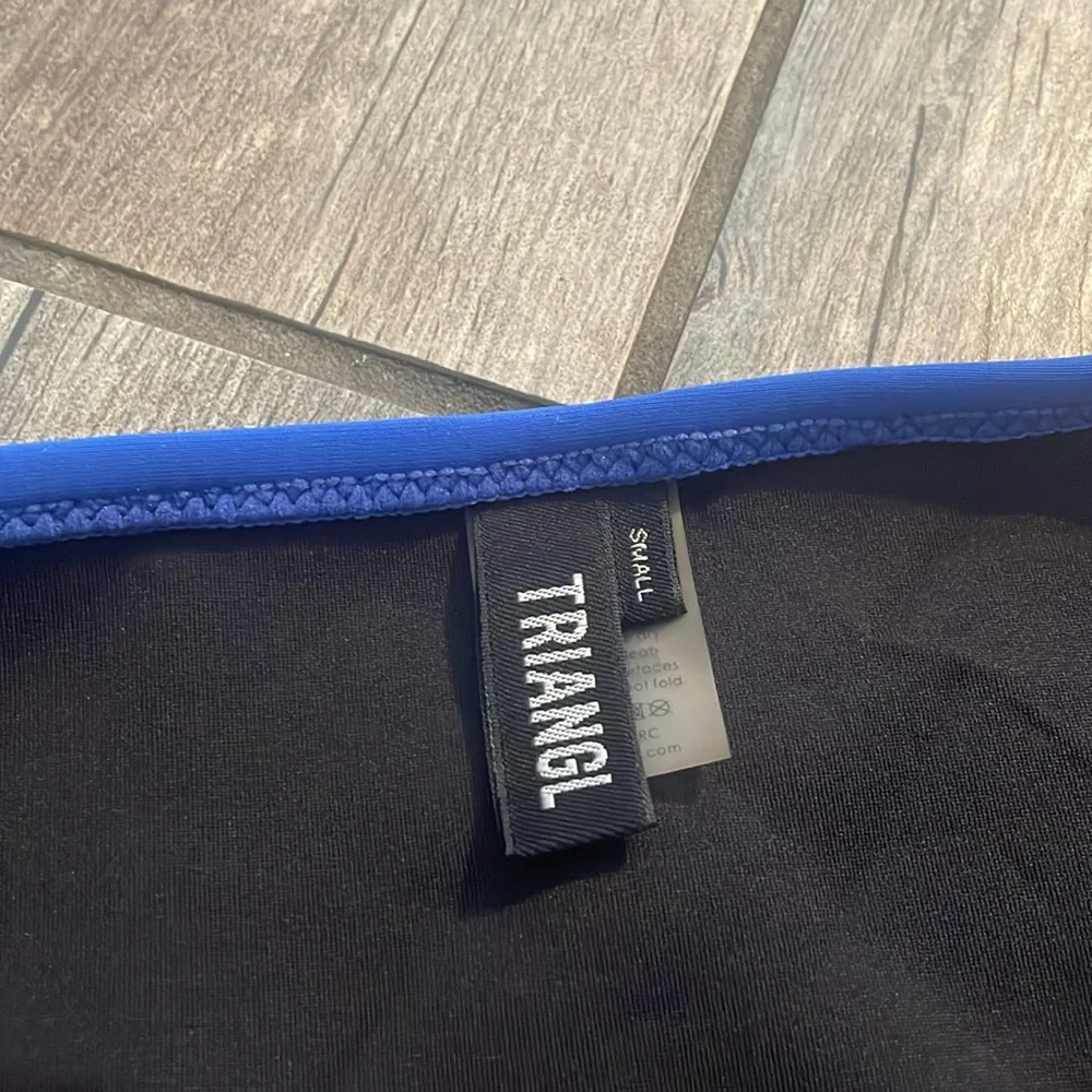 Triangl Swimwear Blue Bikini Bottom